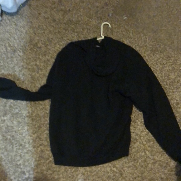 solid black hoodie - Picture 2 of 2